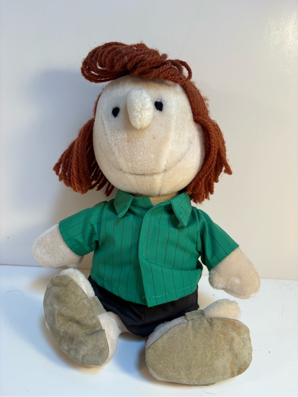 Vintage Peppermint Patty Plush Doll from 1982